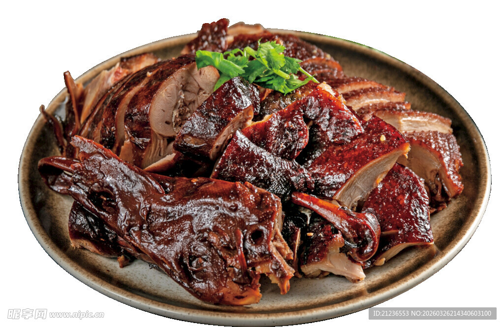 酱板鸭PNG免抠素材