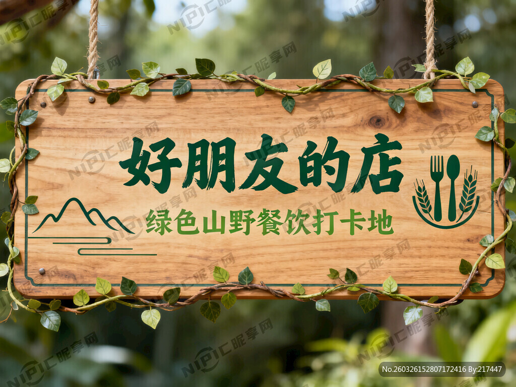 招牌：好朋友的店