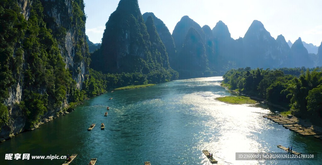 漓江山水美景如画