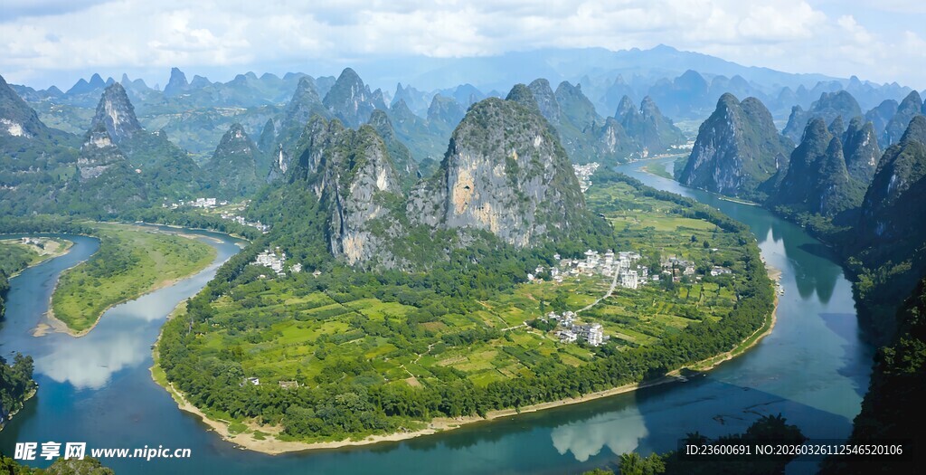 漓江山水美景如画