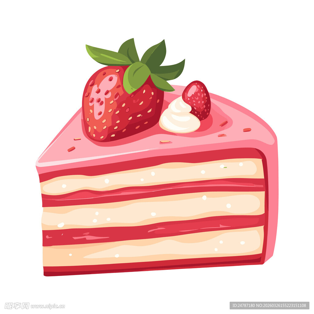 草莓奶油蛋糕