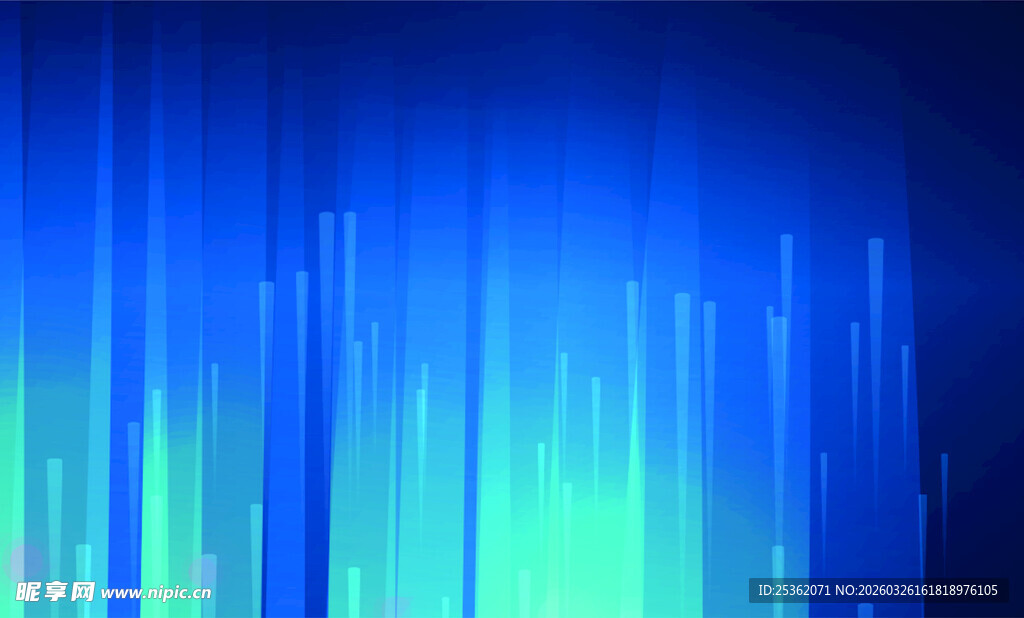 蓝渐变科技感背景