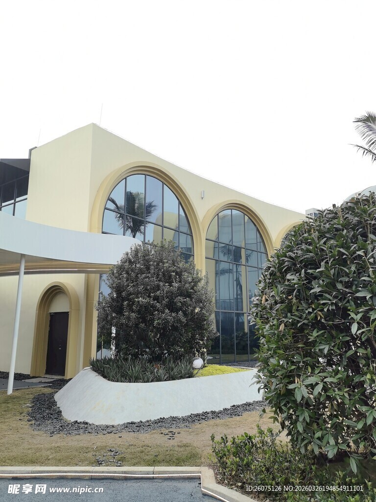 现代风格建筑外观景观