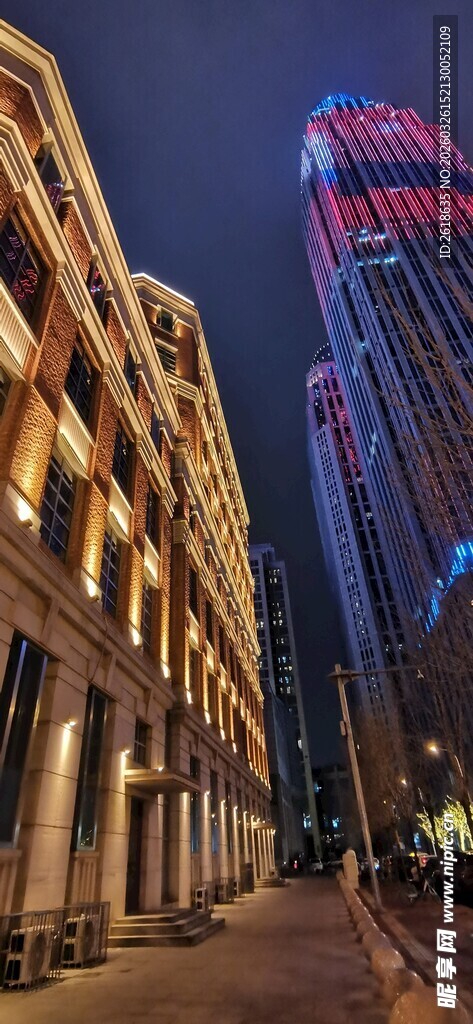 天津城市建筑高楼林立