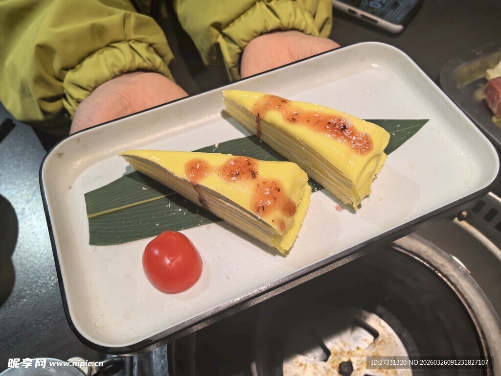 美味芝士披萨切片