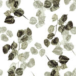 复古风银叶植物图案背景