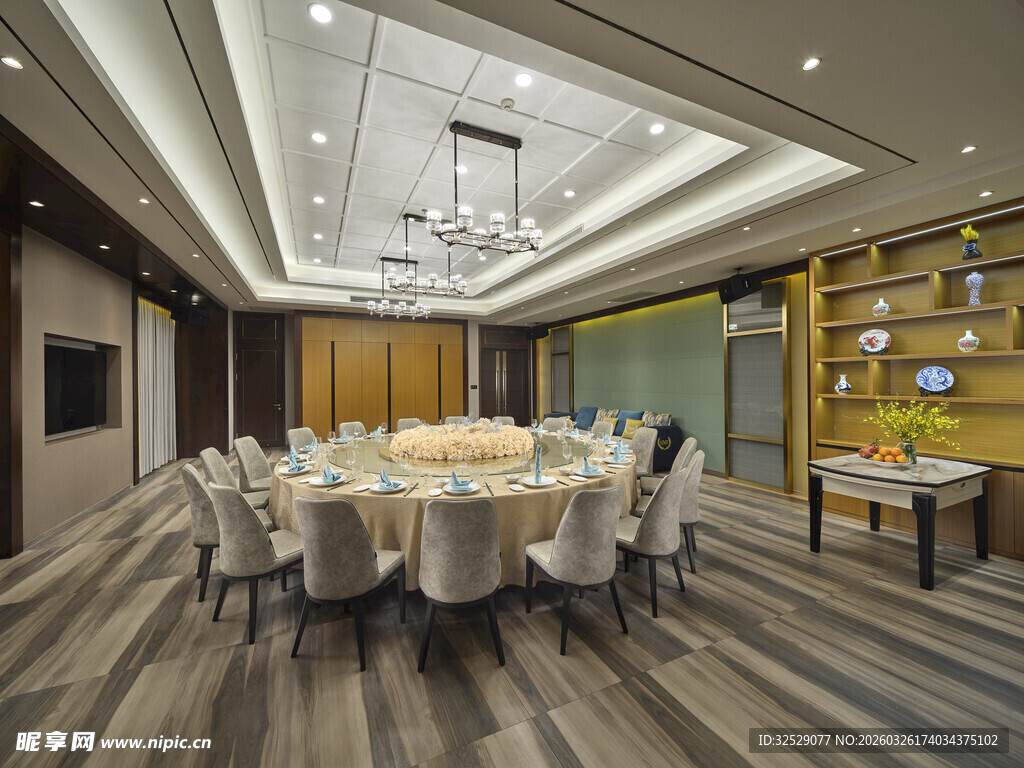 豪华现代风格宴会会议室