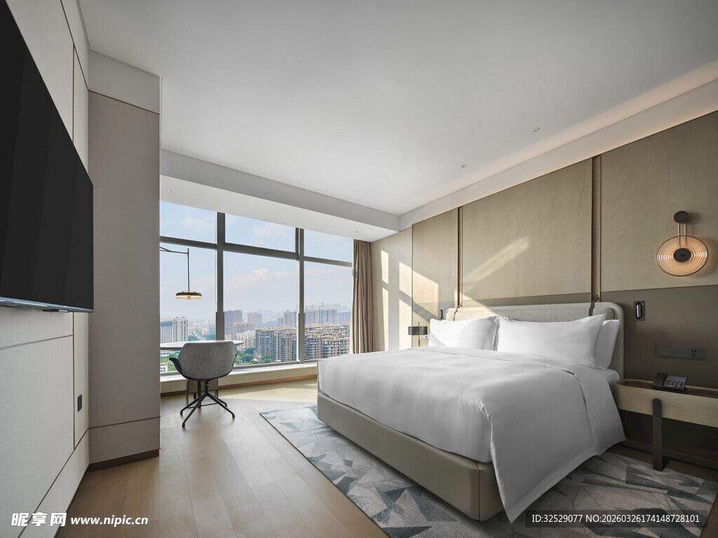 现代简约风豪华卧室