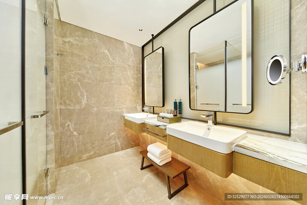 现代简约风格豪华浴室