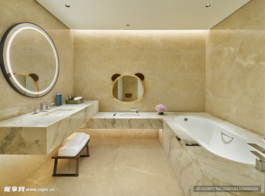 豪华现代风格浴室设计