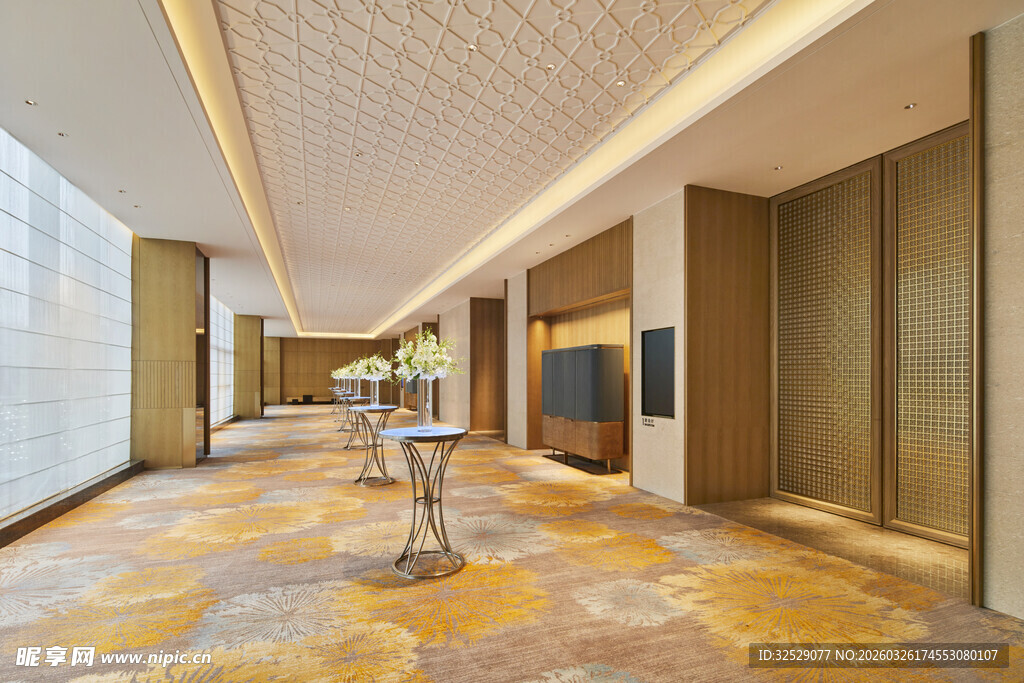 豪华现代风格走廊空间