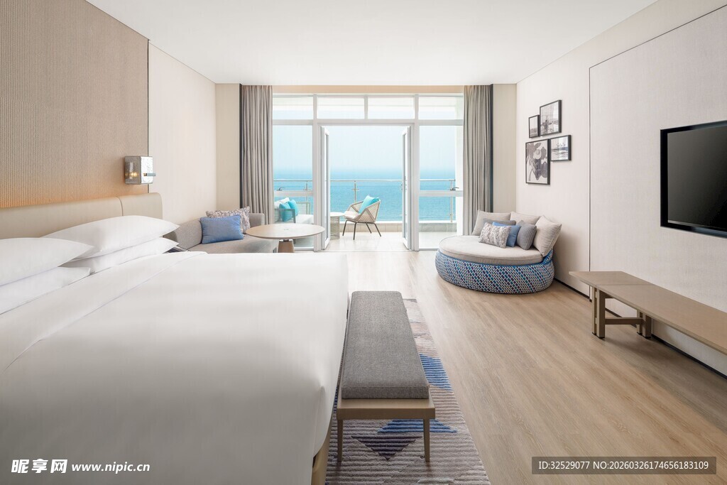 海景豪华酒店客房