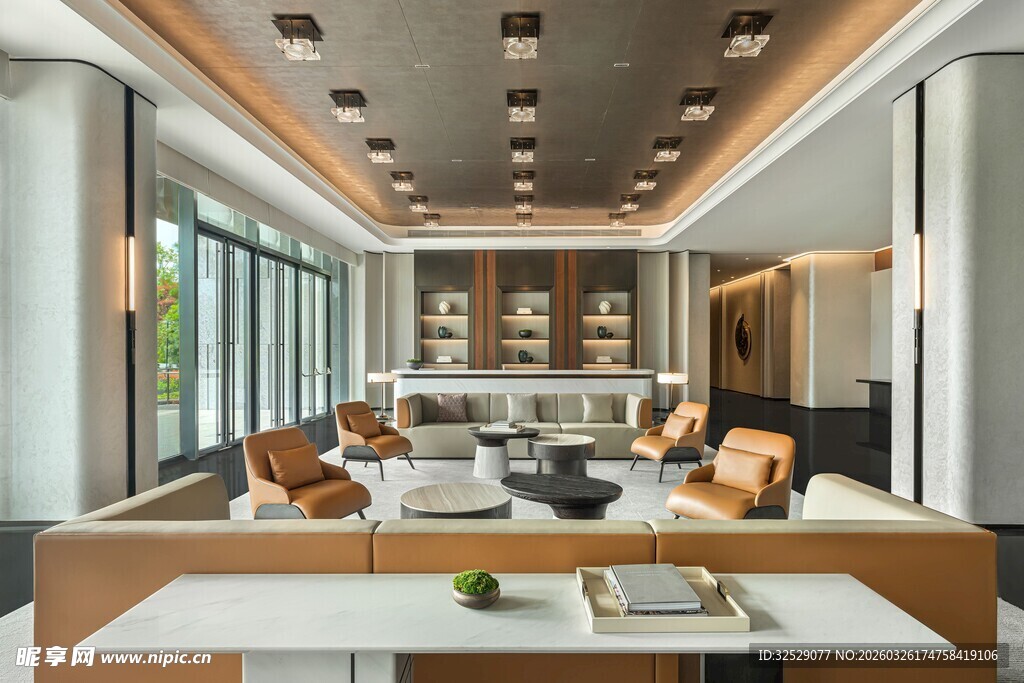 现代豪华客厅室内设计