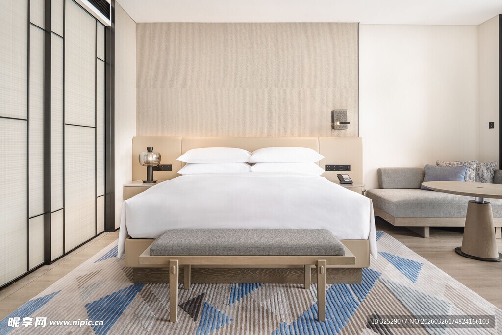 简约现代风格卧室空间