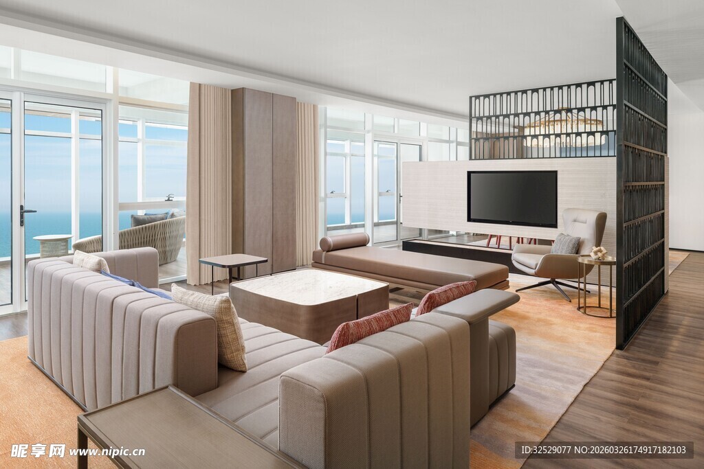 现代简约风格客厅空间