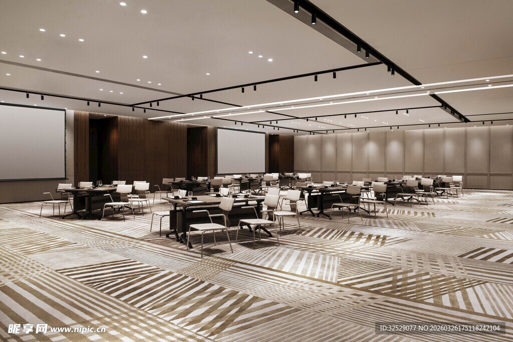 现代风格宽敞会议空间