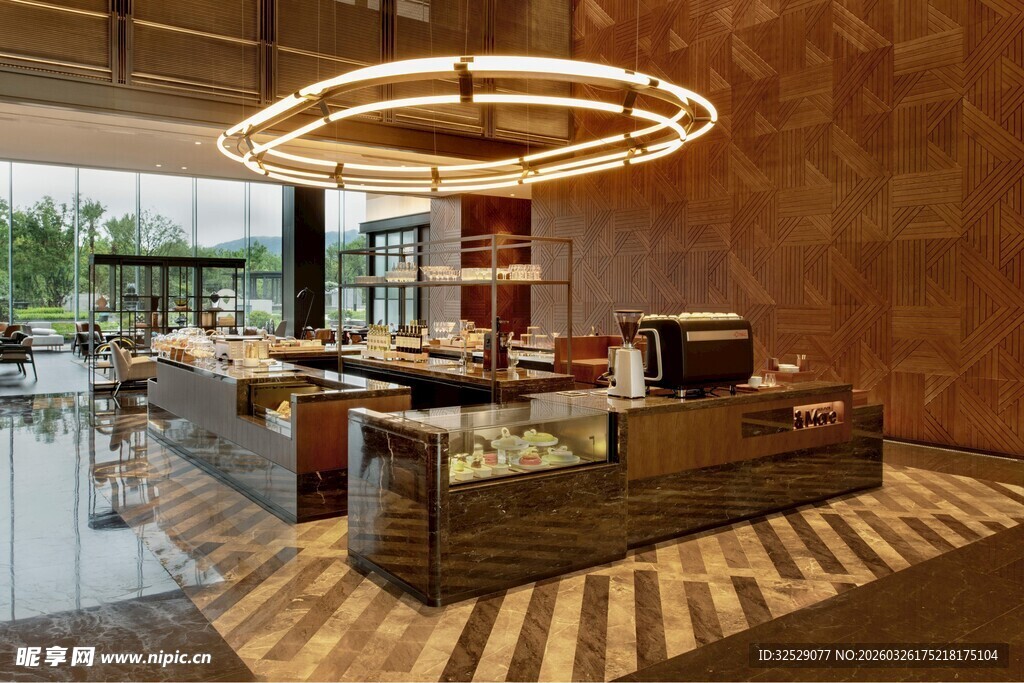 现代风格豪华室内休闲区