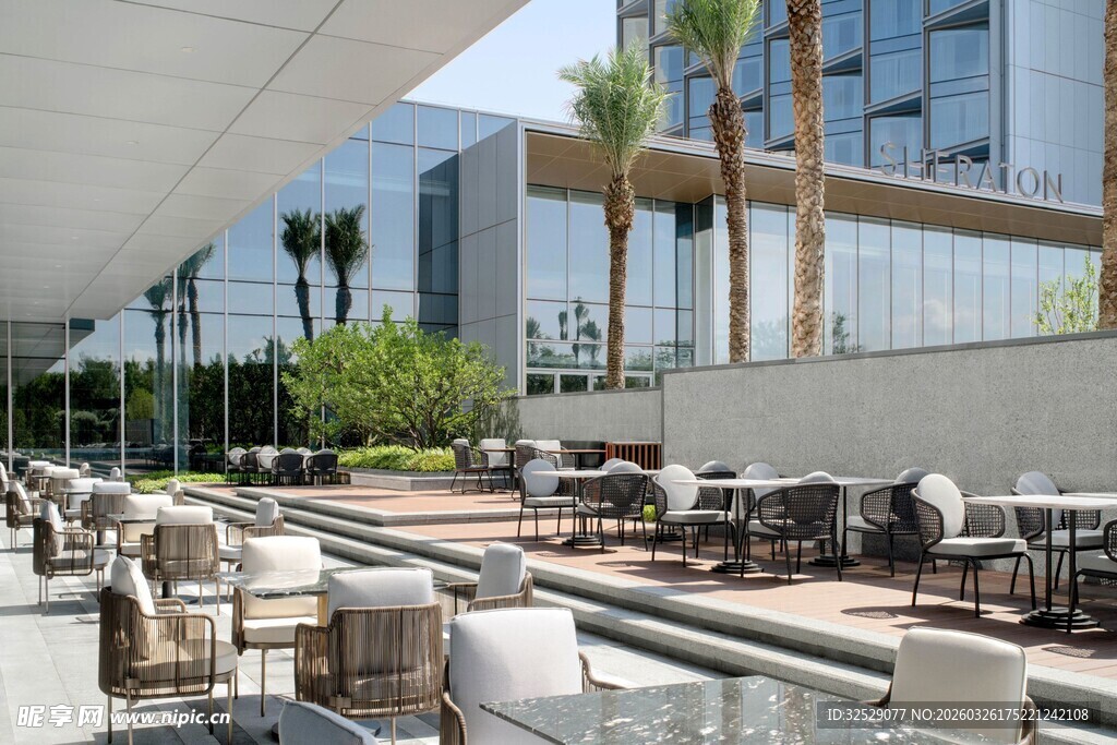 现代户外休闲餐饮空间