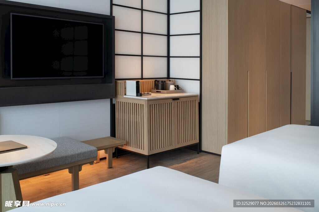 现代简约风格酒店客房