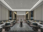 豪华大气的现代餐厅空间
