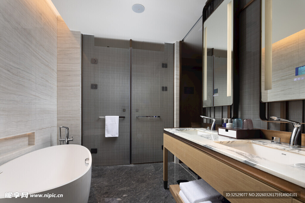 现代简约风格豪华浴室