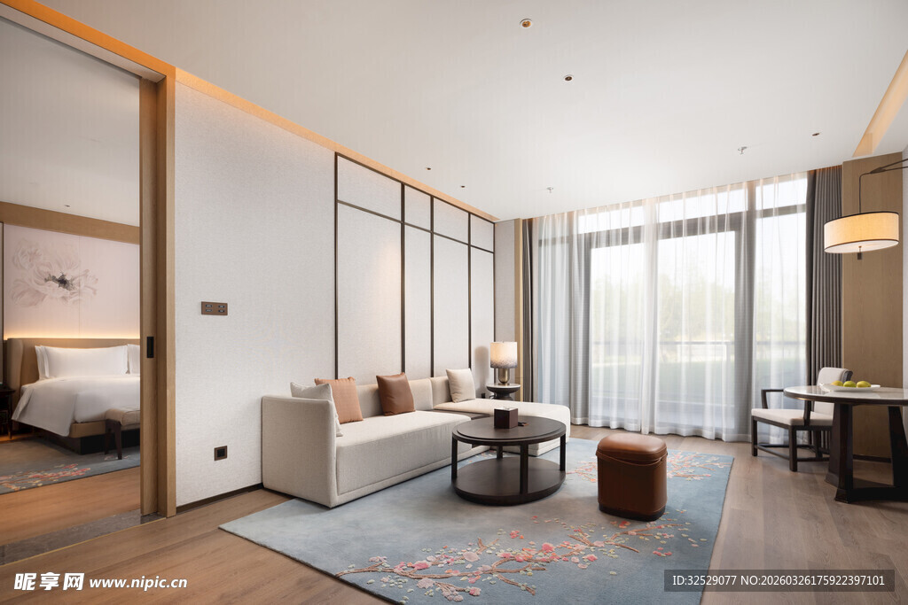 现代简约风豪华酒店客房