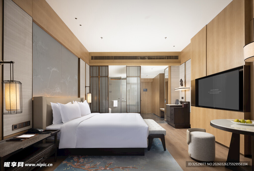 现代简约风格豪华酒店客房