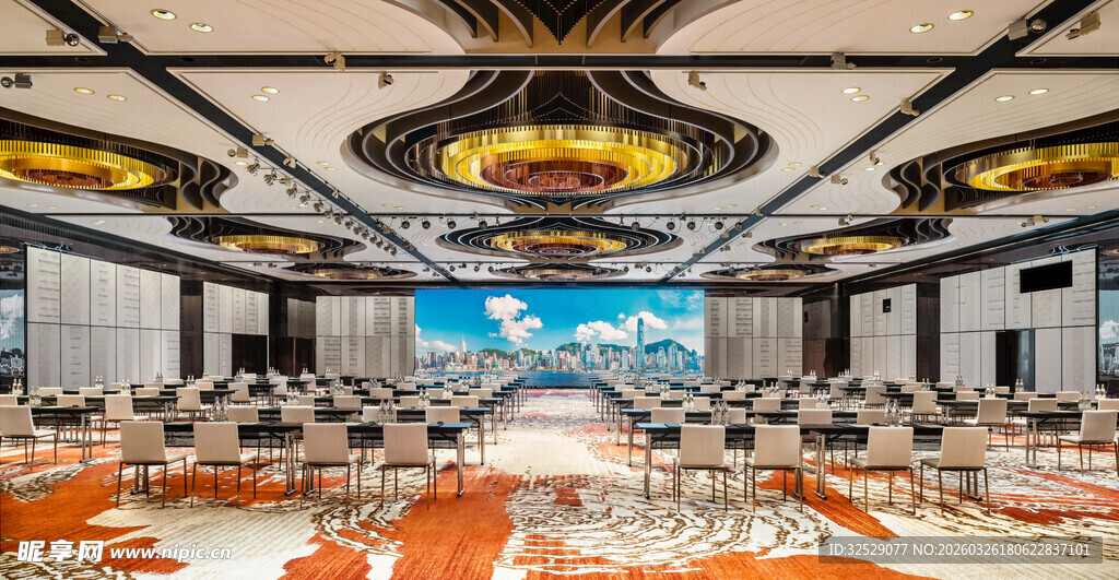 豪华大气的现代化会议大厅