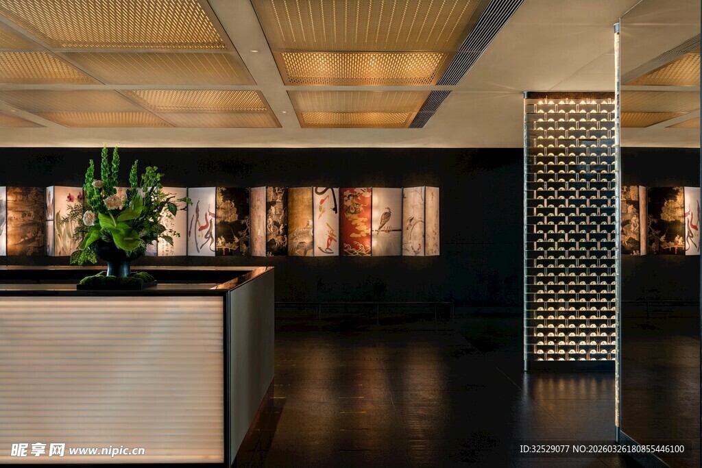 现代风格大气办公接待区