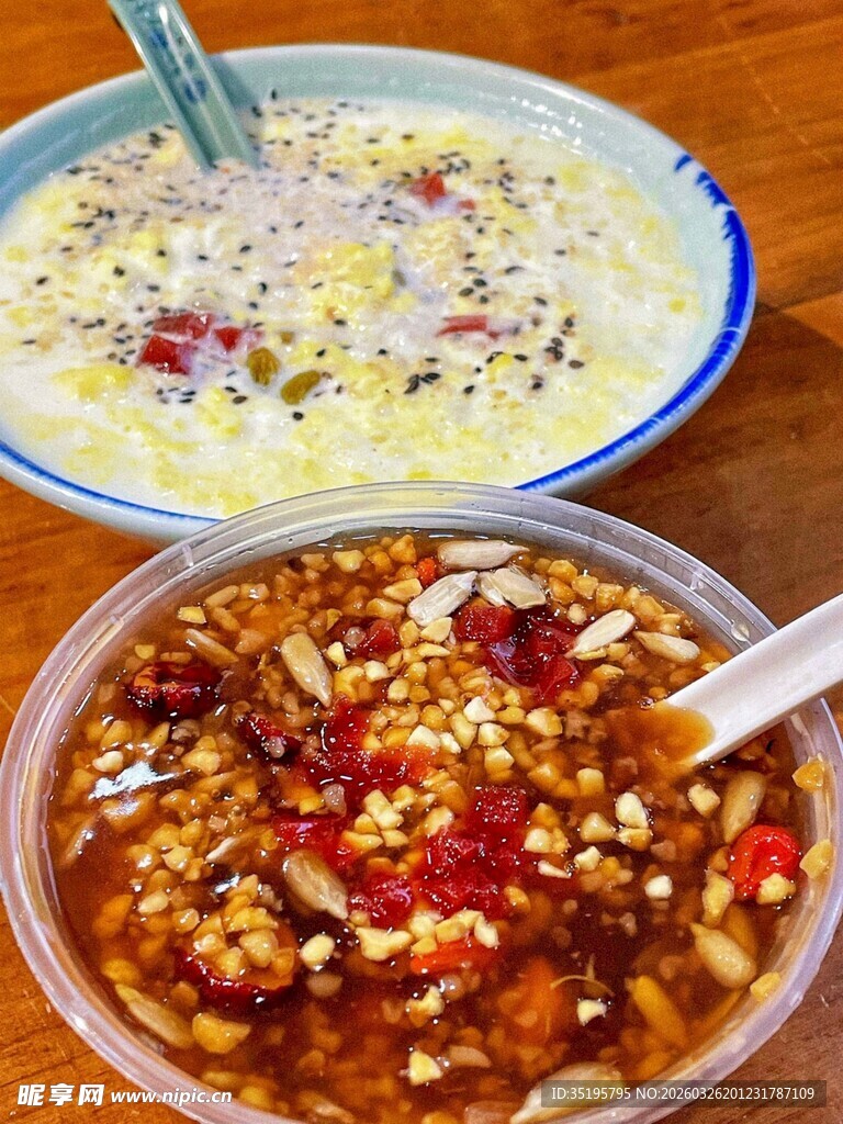 美味双拼餐食展示