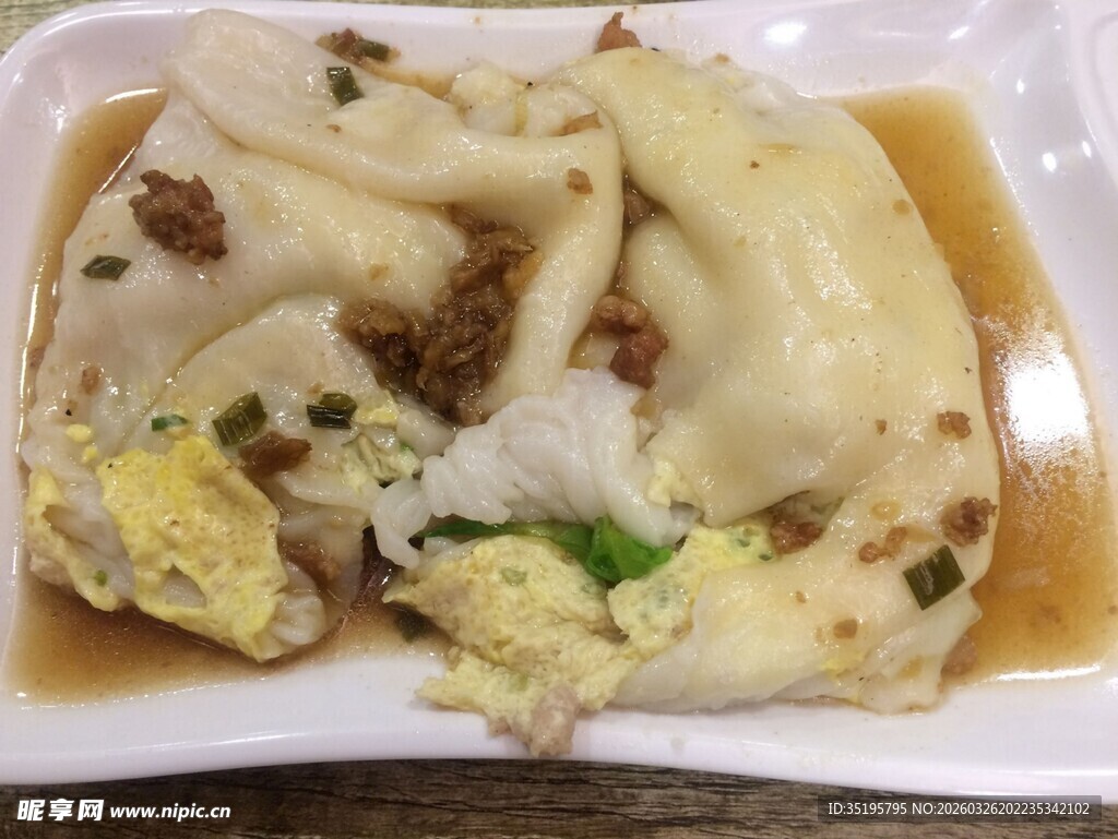 美味肠粉诱人早餐选择
