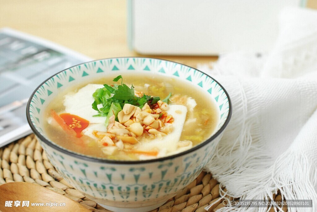 美味虾仁豆腐羹