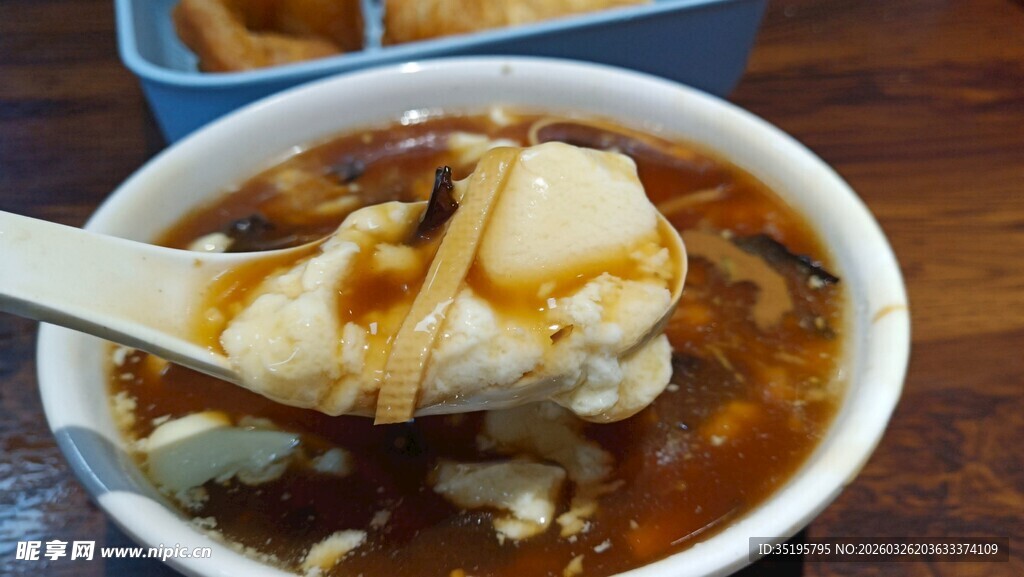 美味豆腐脑特写