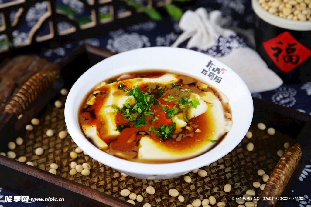 美味豆腐脑鲜香诱人