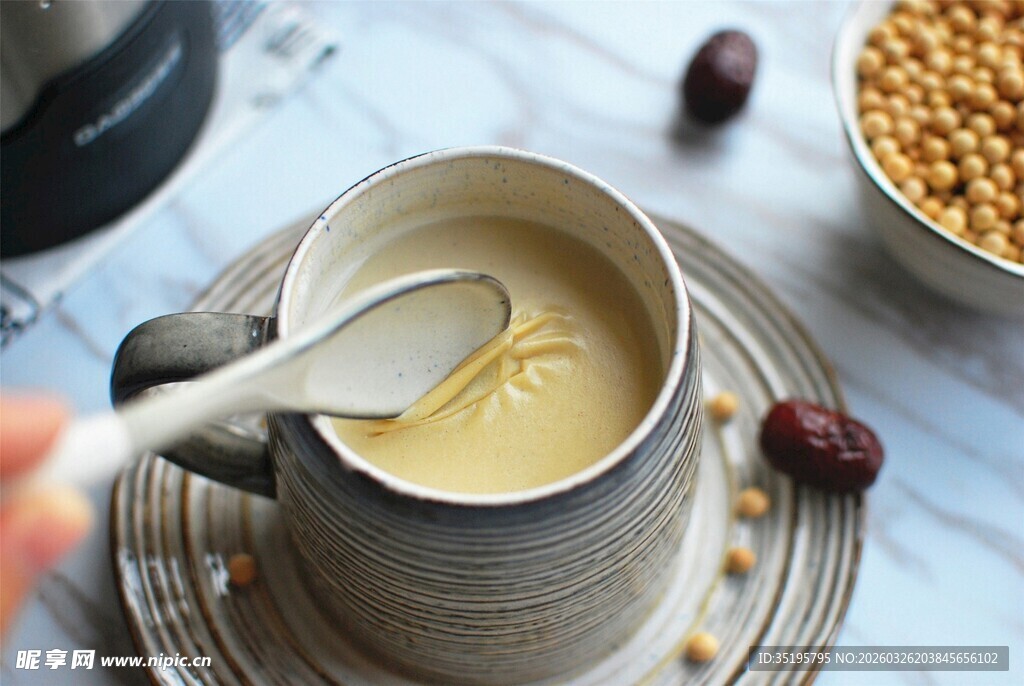 香浓豆浆开启活力好一天