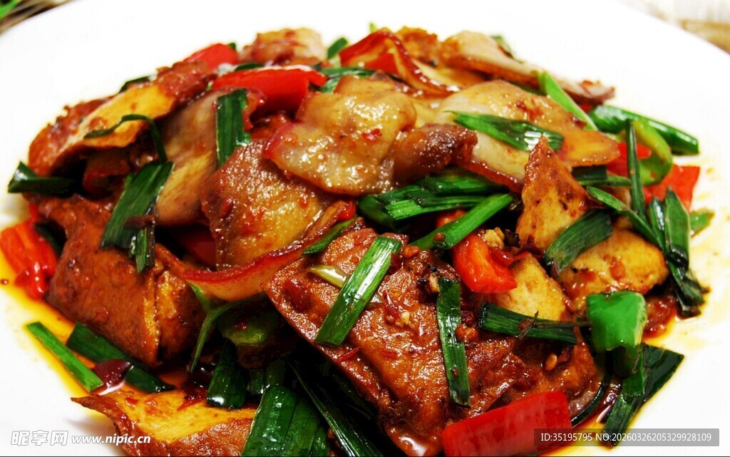 美味彩椒炒肉片