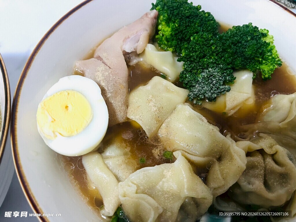 美味馄饨汤套餐