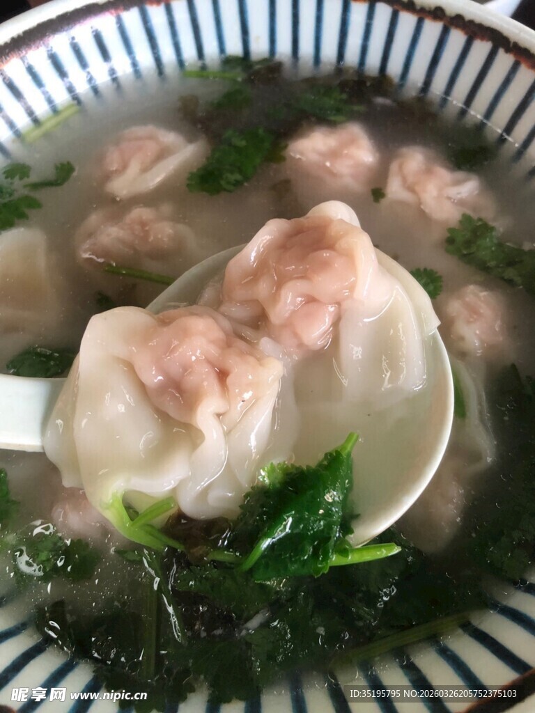 美味馄饨汤