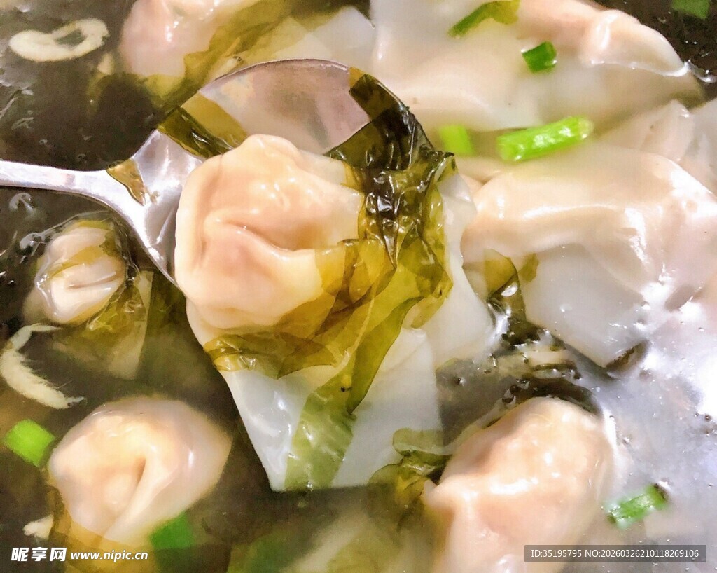 紫菜馄饨汤