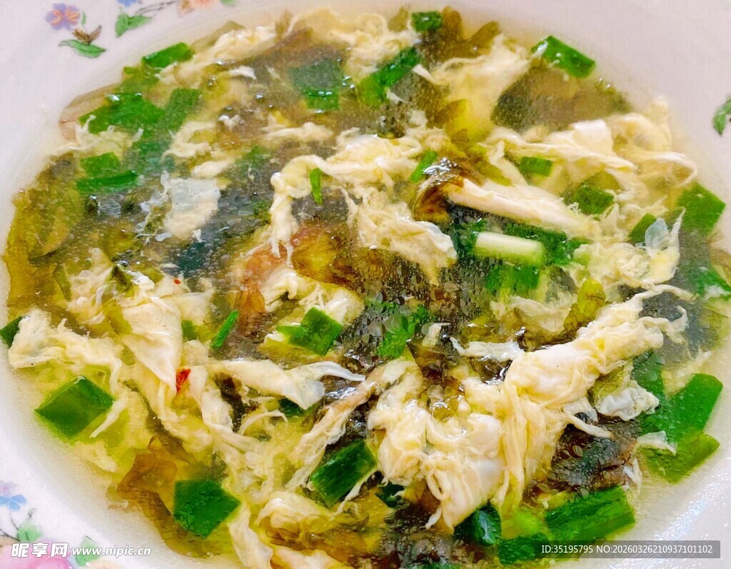 美味紫菜蛋花汤