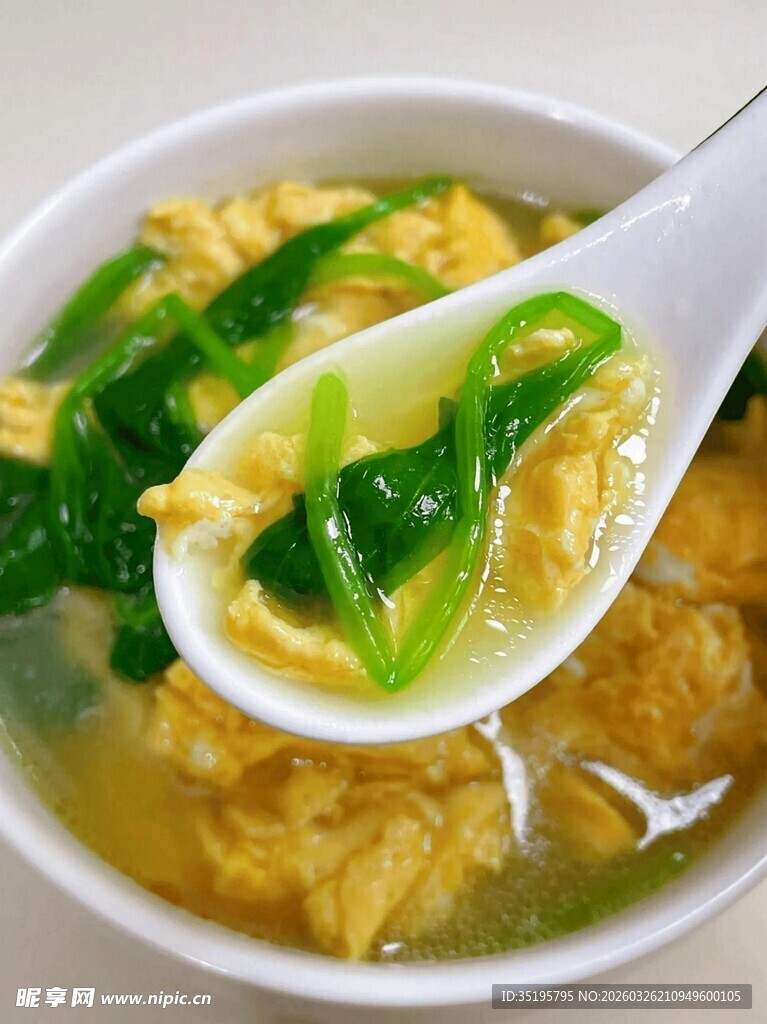 青菜蛋花汤营养又美味