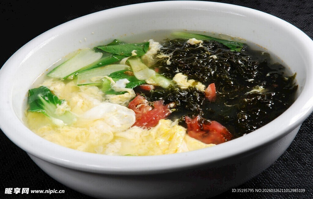 美味紫菜蛋花汤