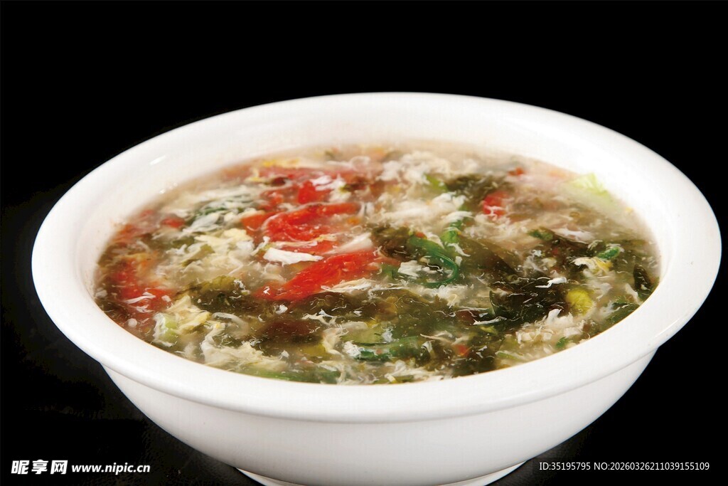 美味蔬菜鸡蛋汤