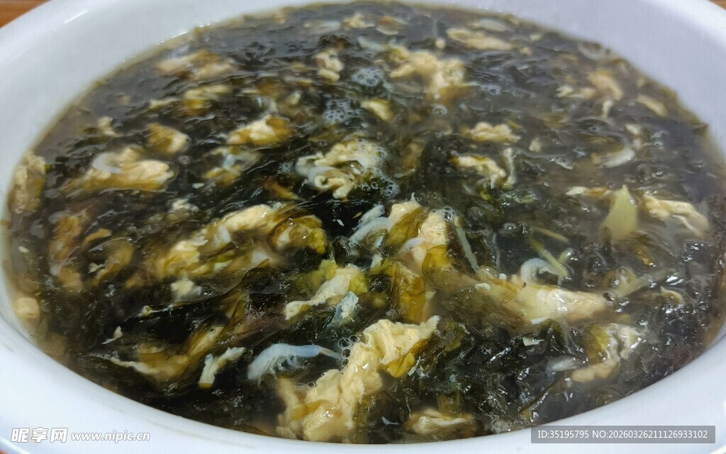 一碗紫菜蛋花汤