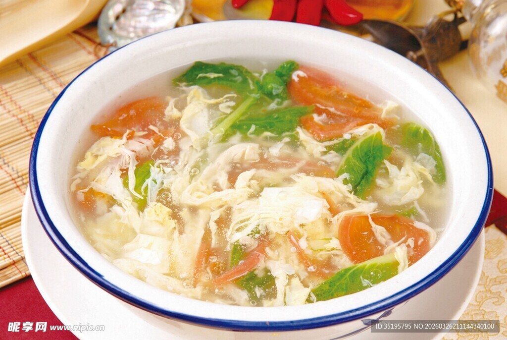 美味番茄鸡蛋汤