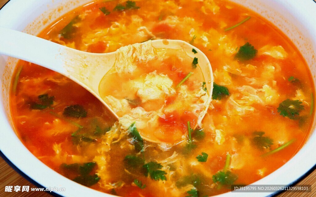 美味西红柿鸡蛋汤