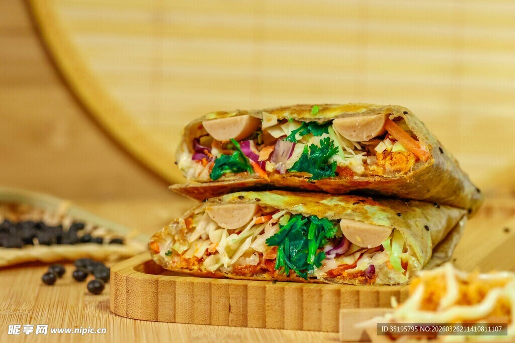 美味即食零食堆叠展示