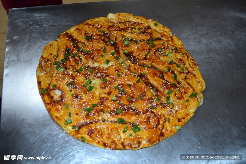 美味葱花鸡蛋饼