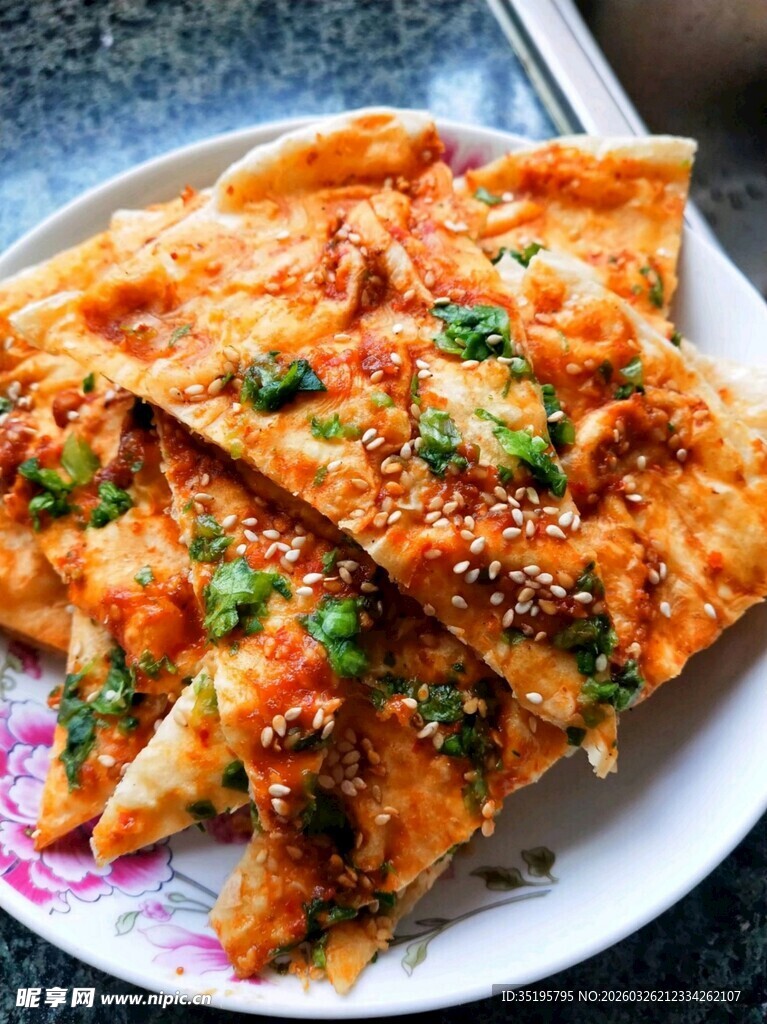 美味烤制酱香饼