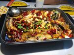 美味香辣烤鱼诱人呈现